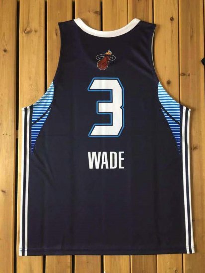 3 Dwyane Wade 2009 NBA All Star Game Jersey East Miami Heat